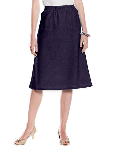 Linen Look Skirt