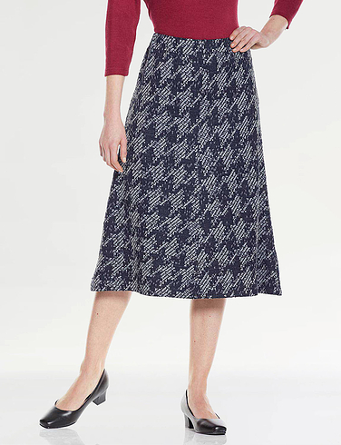Long Pleated Elasticated Skirts For Older Ladies Chums