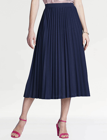 Sunray Permanent Pleat Jersey Skirt