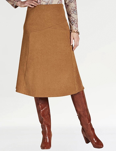 Suedette Skirt
