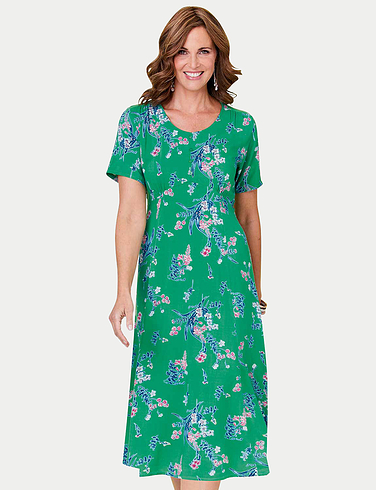 ladies maxi shirt dress