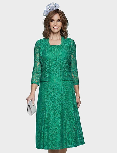 Lace Dress and Jacket