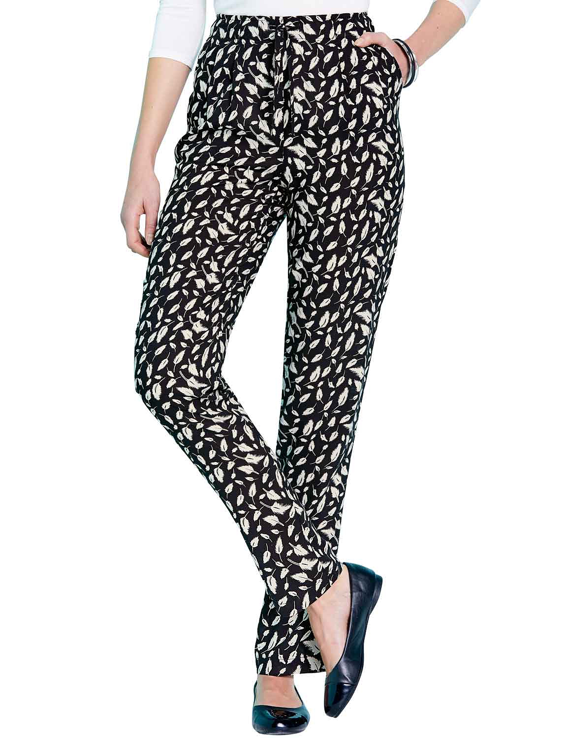 Viscose Print Trousers | Chums