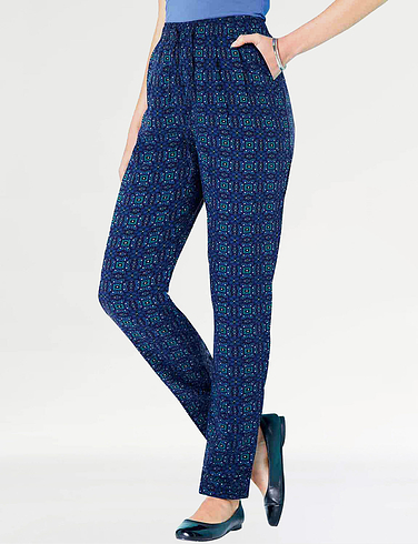 Viscose Print Trouser