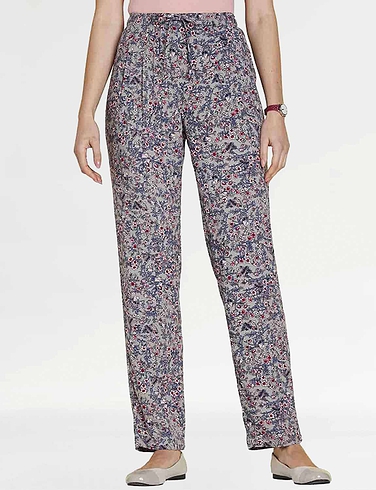 Viscose Print Trouser