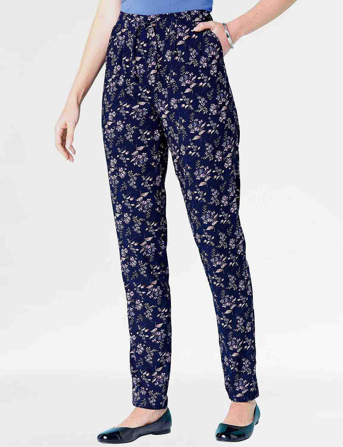 Viscose Print Trouser Chums