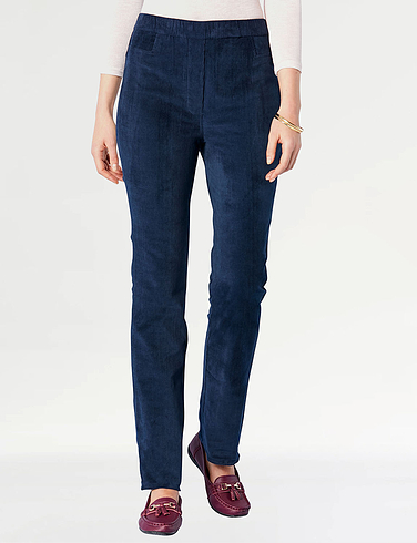 Pull On Cord Trouser