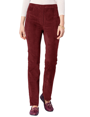 Pull On Cord Trouser