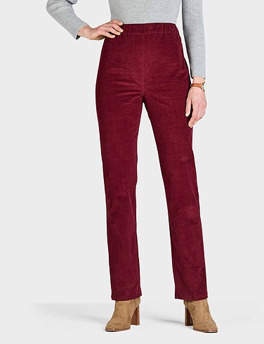 Pull On Cord Trouser
