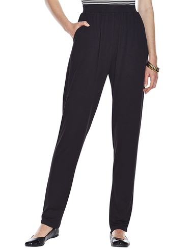 Jersey Straight Leg Trouser