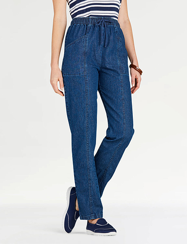 Elasticated Waist Pull On Jean