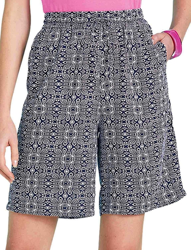 Pull On Viscose Short