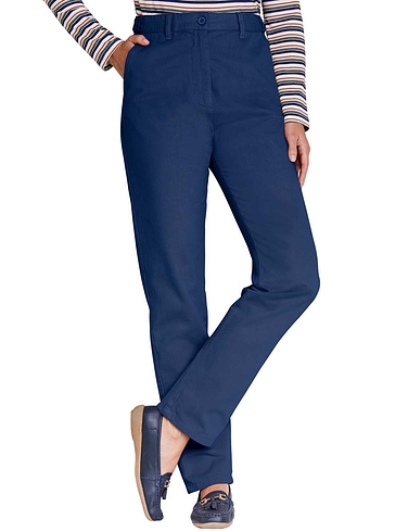 Ladies Cotton Pull On Trousers - Chums