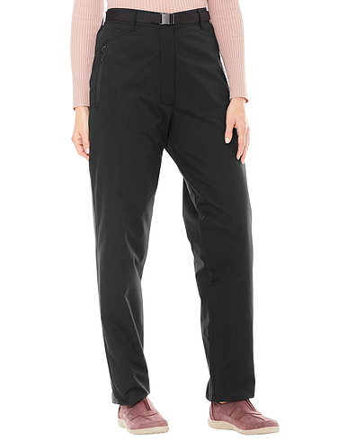 Thermal Lined Water Resistant Trouser With Belt