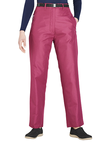 Thermal Lined Water Resistant Trouser With Belt