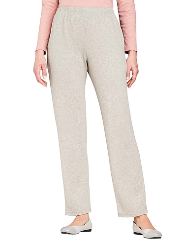 Knitted Jersey Marl Jog Pant