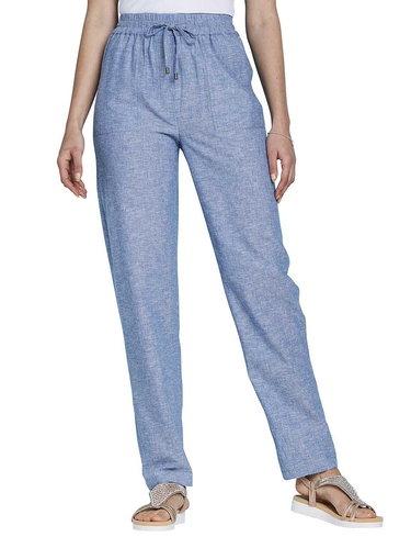 Ladies Cotton Pull On Trousers - Chums