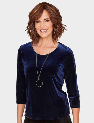 Velour Top