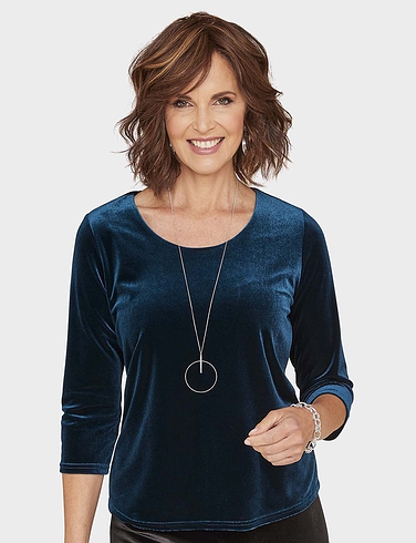 Velour Top