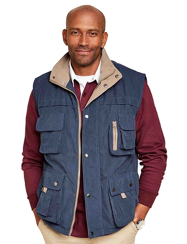 Stuiteren pak tempo Mens Lightweight Summer Gilets - Chums