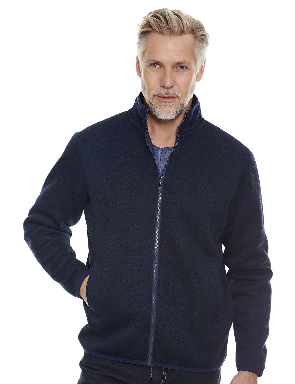 sherpa zip up jacket