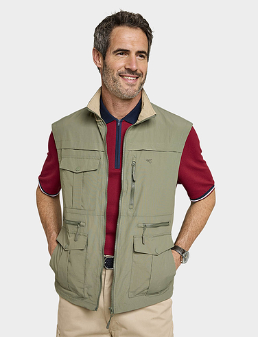 Pegasus Lightweight Multi Pocket Travel Gilet