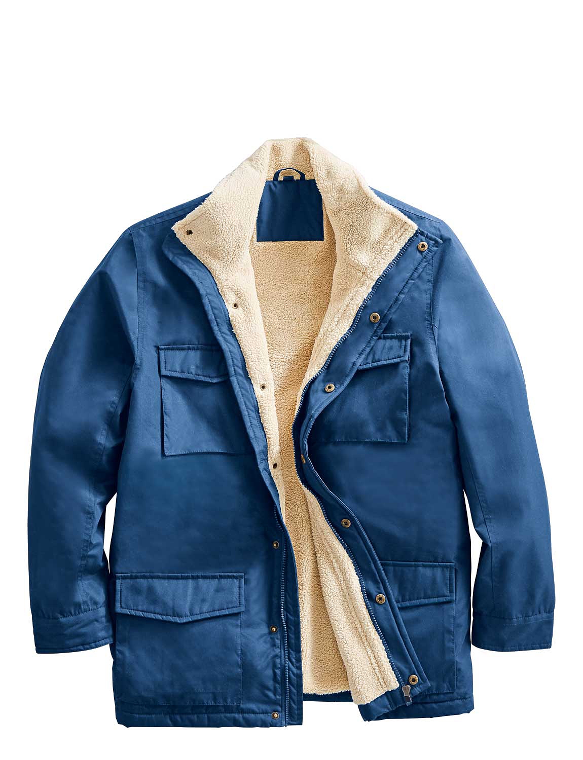 Pegasus Sherpa Fleece Lined Cargo Jacket Chums