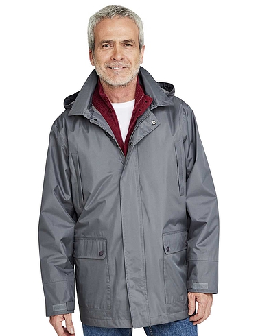 Pegasus Waterproof Fleece Lined Jacket - Short Length