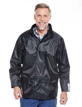 Mens Waterproof Jacket - Black