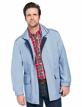 Mens Aldon 3/4 Length Micromoss Carcoat