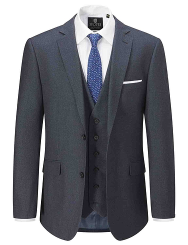 Skopes Harcourt Textured Tailored Fit Suit Jacket