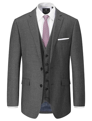 Skopes Harcourt Textured Tailored Fit Suit Jacket