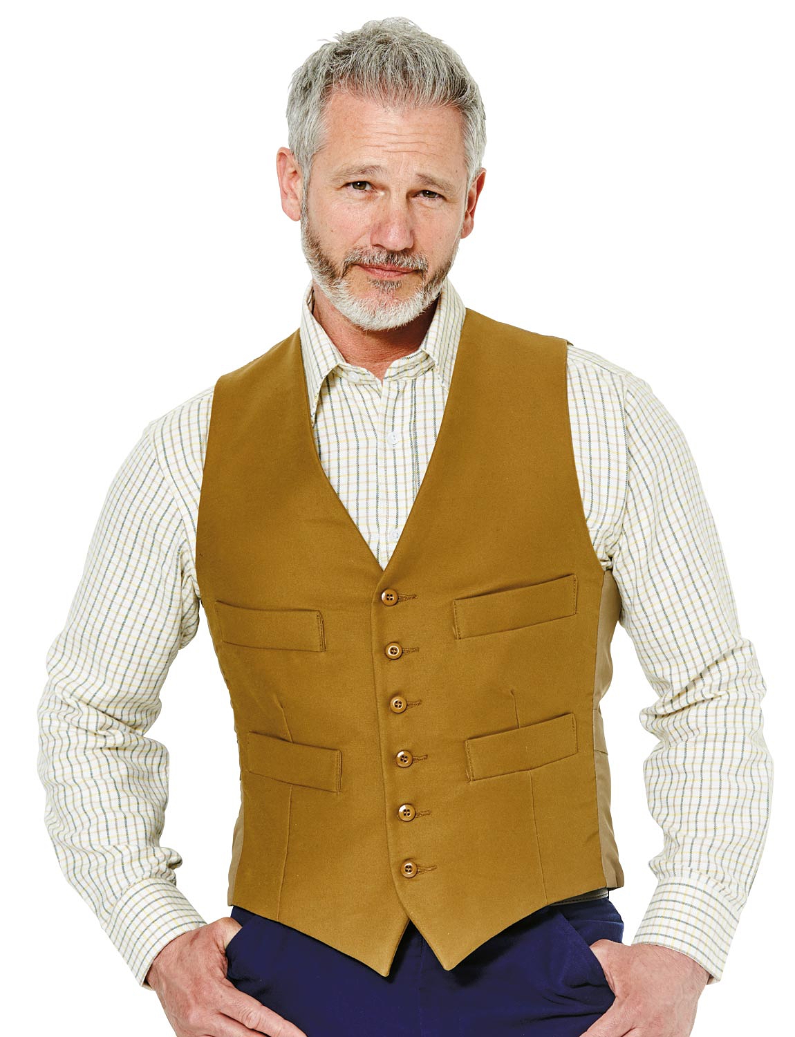 Cotton Moleskin Waistcoat Chums