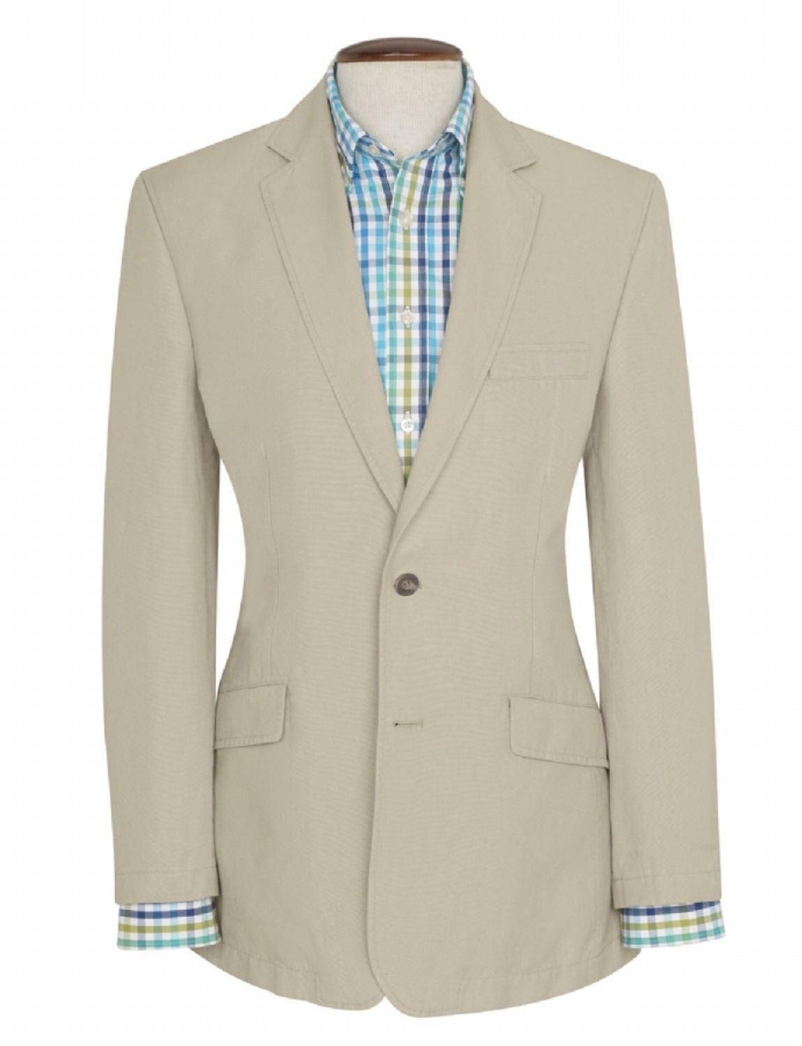 Brook Taverner Thomas Cotton Linen Sports Jacket Menswear Tailoring