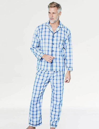 Mens Champion Paisley Brushed Cotton Pyjama Set Sizes S up to 3XL