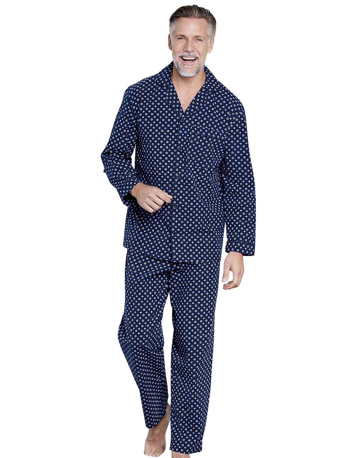 Mens Tootal Cotton Design Gown