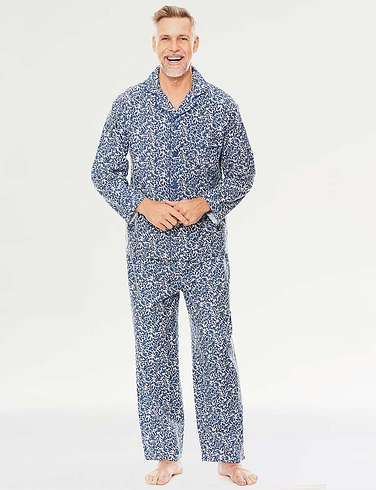 Champion Brushed Cotton Paisley Pyjamas