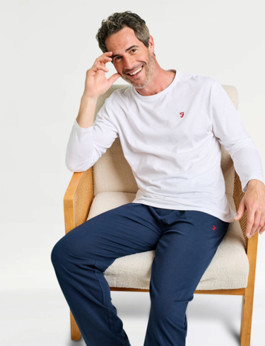 FarahLongSleeveJerseyPJLoungeSet