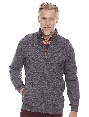 mens zip cardigan uk