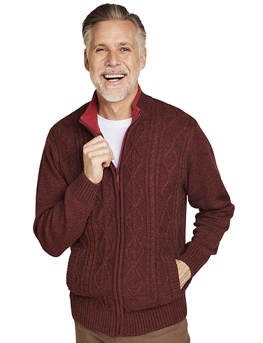 Pegasus Aran Style Cable Zipper