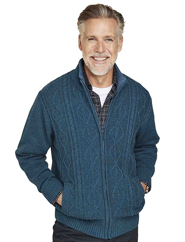 Pegasus Aran Style Cable Zipper