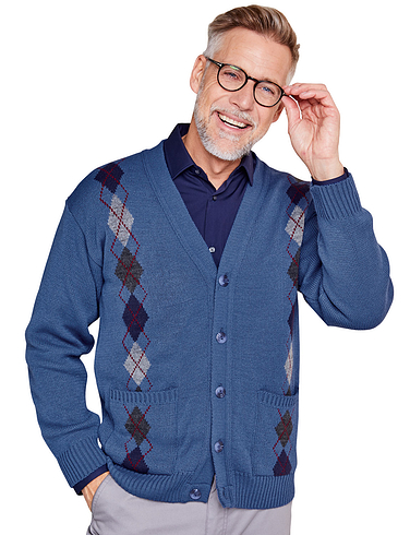 old man cardigan