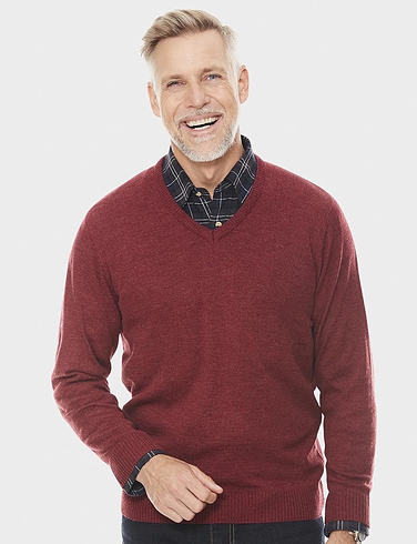 Pegasus Luxury Yarn V Neck Sweater