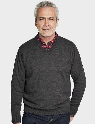 Pegasus Luxury Yarn V Neck Sweater