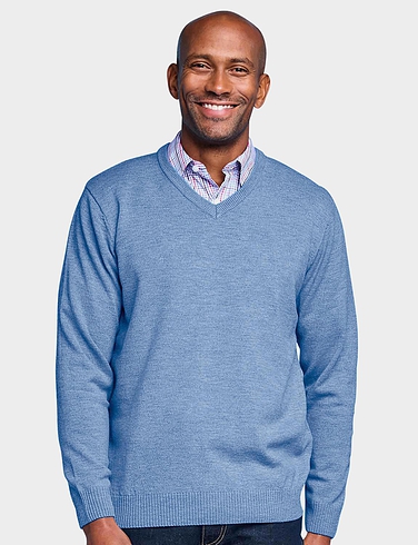 Pegasus Luxury Yarn V Neck Sweater