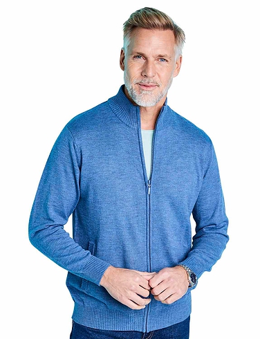 zip front sweater