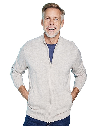 men's lightweight zip up cardigans