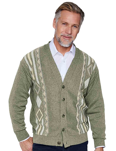 old man cardigan