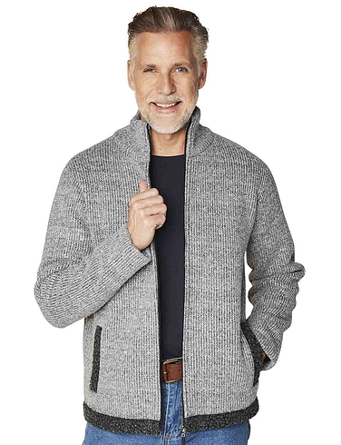 Pegasus Sherpa Lined Knitted Jacket