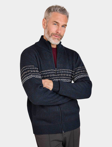 Pegasus Fleece Lined Jacquard Zipper